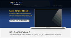 Desktop Screenshot of localizerleadtool.com